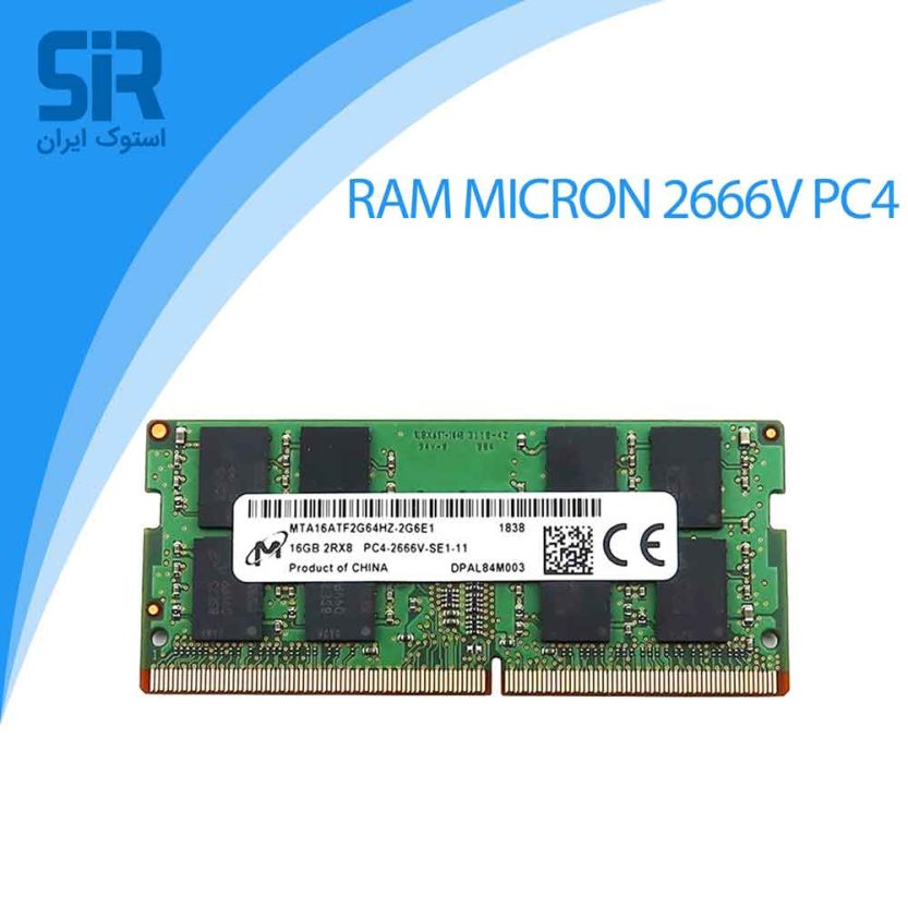رم لپ تاپ Micron DDR4 2666V Mhz PC4